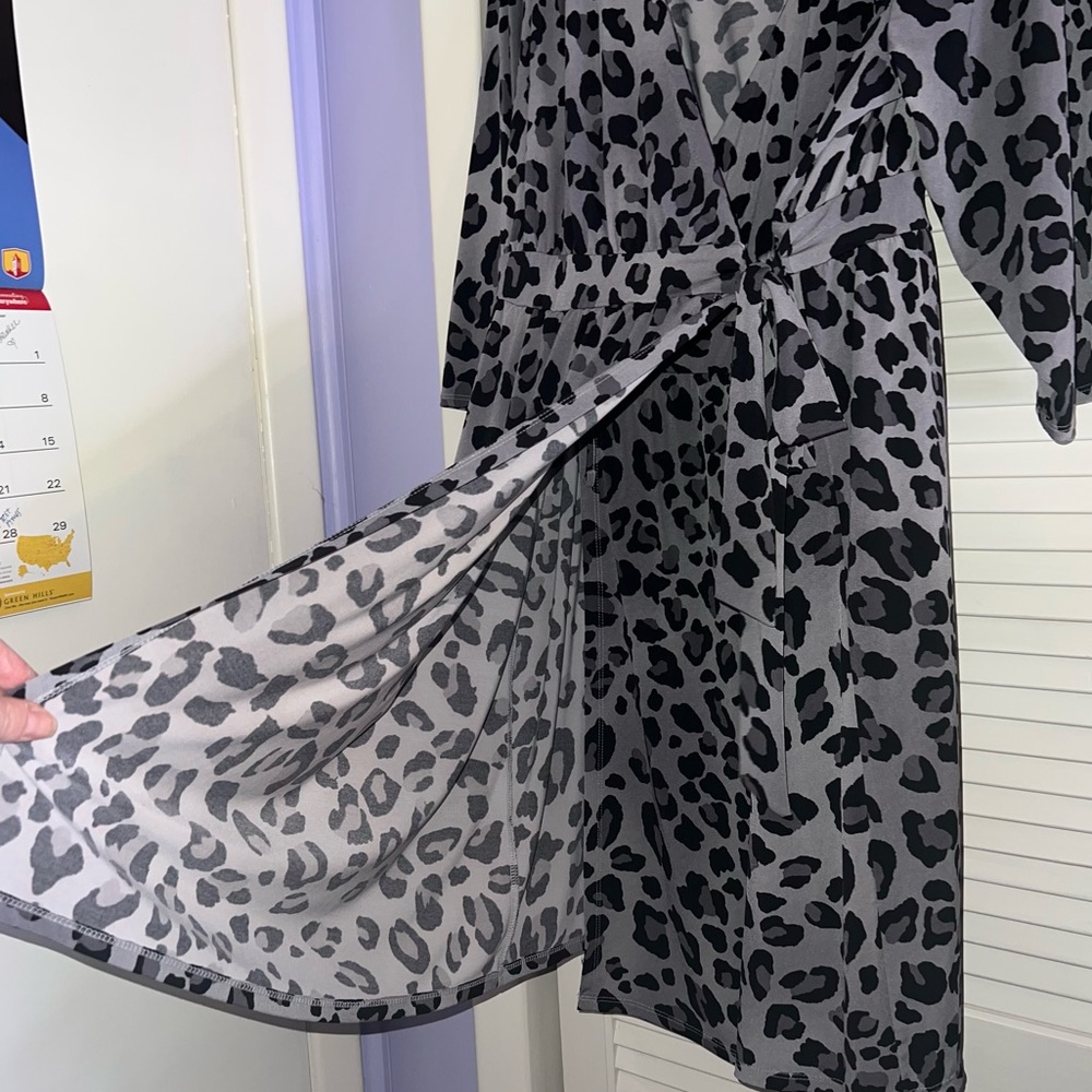 Lane Bryant leopard dress 18/20 - Picture 6 of 7